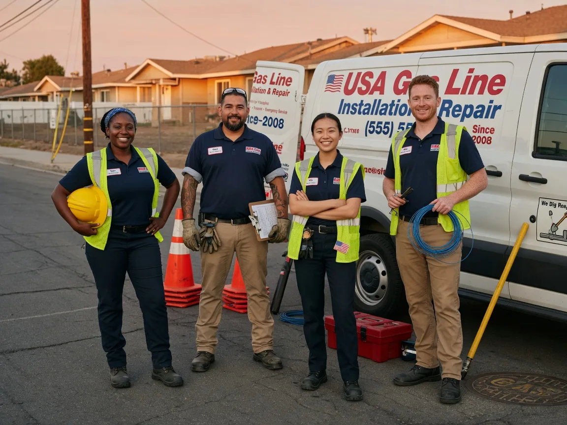 Gas Line Installation company in Caroleen, NC